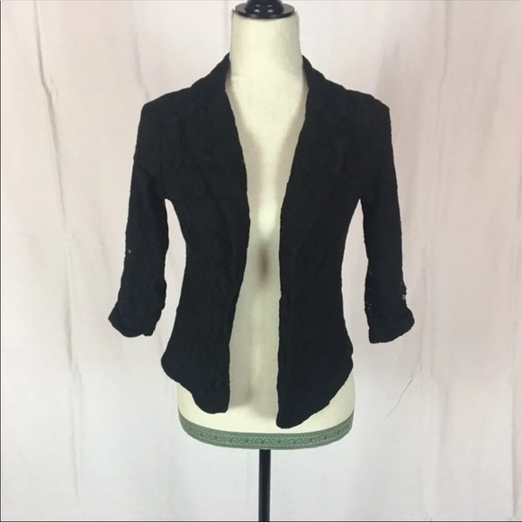 Chance or Fate Jackets & Blazers - Chance or fate black lace blazer